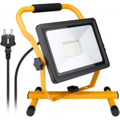 Lights - Kraftig 50 Watt LED-arbejdslampe med stativ