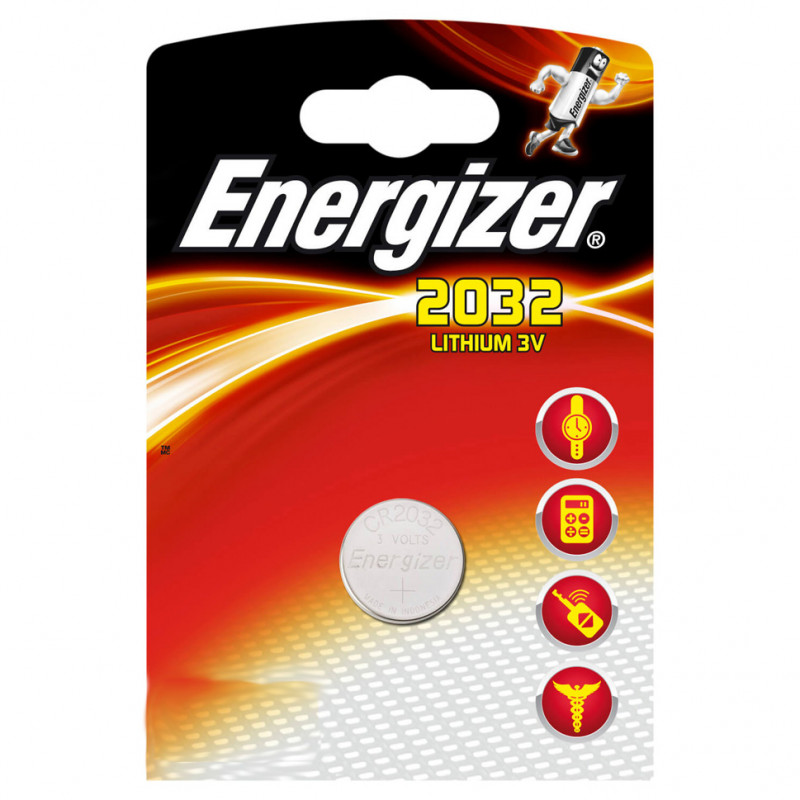 Electrical accessories - Energizer CR2032 litiumbatteri