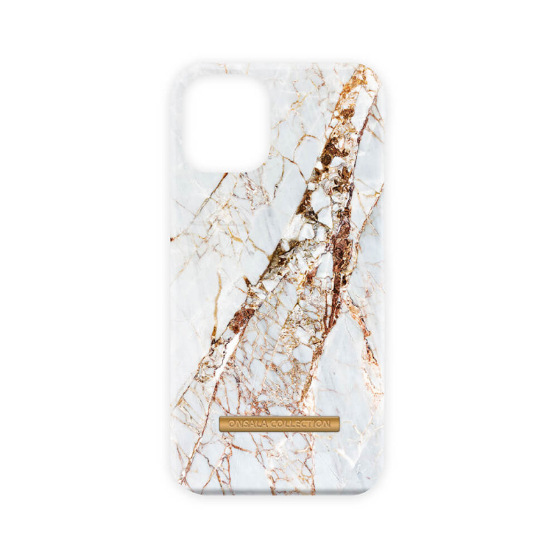 Covers - Onsala mobilskal till iPhone 12 Mini Soft White Rhino Marble