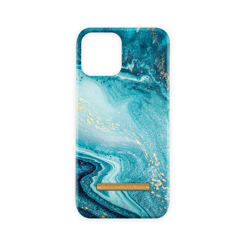 Covers - Onsala mobilskal till iPhone 12 Pro Max Soft Blue Sea Marble