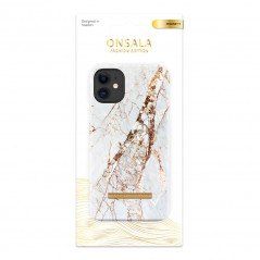 Onsala mobilskal till iPhone 11 Soft White Rhino Marble