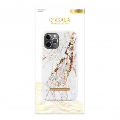 Onsala mobilskal till iPhone 11 Pro Soft White Rhino Marble