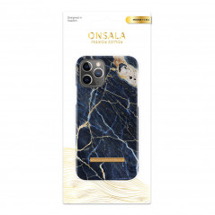 Onsala mobilskal till iPhone 11 Pro Soft Black Galaxy Marble