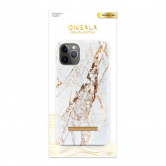 Onsala mobilskal till iPhone 11 Pro Max Soft White Rhino Marble