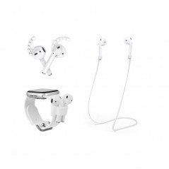 Earphone Accessories - Sport-kit med tillbehör till Airpods och Apple Watch