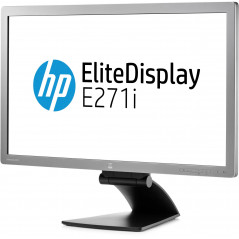 Used computer monitors - HP EliteDisplay 27" E271i Full HD IPS-skärm (beg)