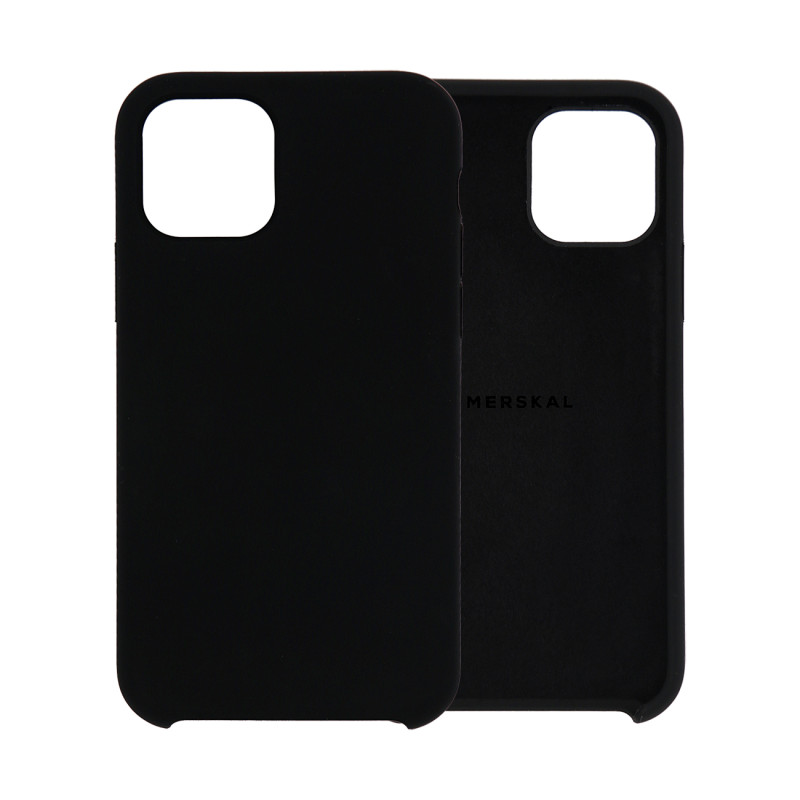 Shells and cases - Merskal premium silikonskal till iPhone 11 Pro (Black)