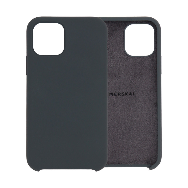 Shells and cases - Merskal premium silikonskal till iPhone 11 Pro (Gray)