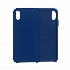 Merskal premium silikonskal till iPhone X/Xs (Blue)