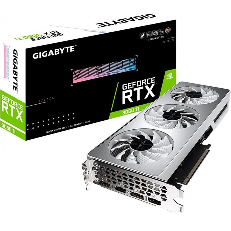 Graphic Cards - Gigabyte GeForce RTX 3060 Ti VISION OC 8GB GDDR6