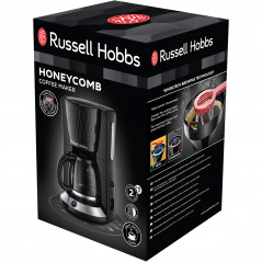 Coffee maker - Russell Hobbs Honeycomb kaffebryggare 1,25 liter (svart)