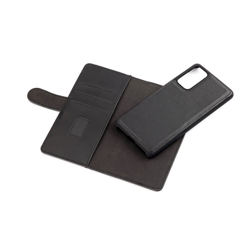 Phone Accessories - Gear Magnetiskt 2-i-1 Plånboksfodral i veganläder till Samsung Galaxy S20 FE