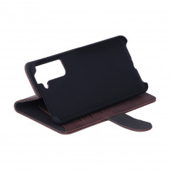 Cases - Gear Wallet-etui til Samsung Galaxy S21 FE 5G Brun