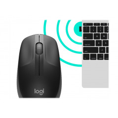 Wireless mouse - Logitech M190 trådlös mus med tre knappar