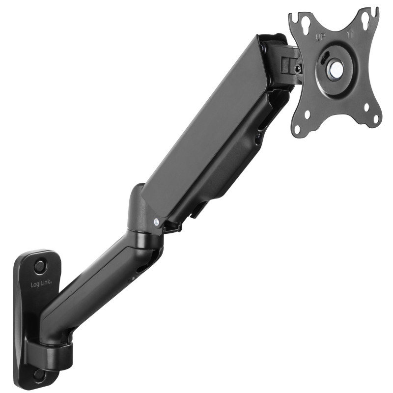 VESA mount for monitor - Monitorarm och väggfäste med gasfjäder för skärm 17-32" (45 cm längd)