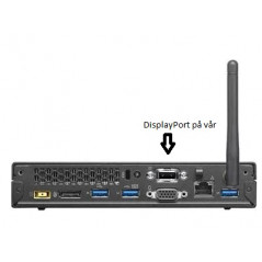 Used desktop computer - Lenovo ThinkCentre M93p Tiny USFF WiFi i5 8GB 500HDD (beg)