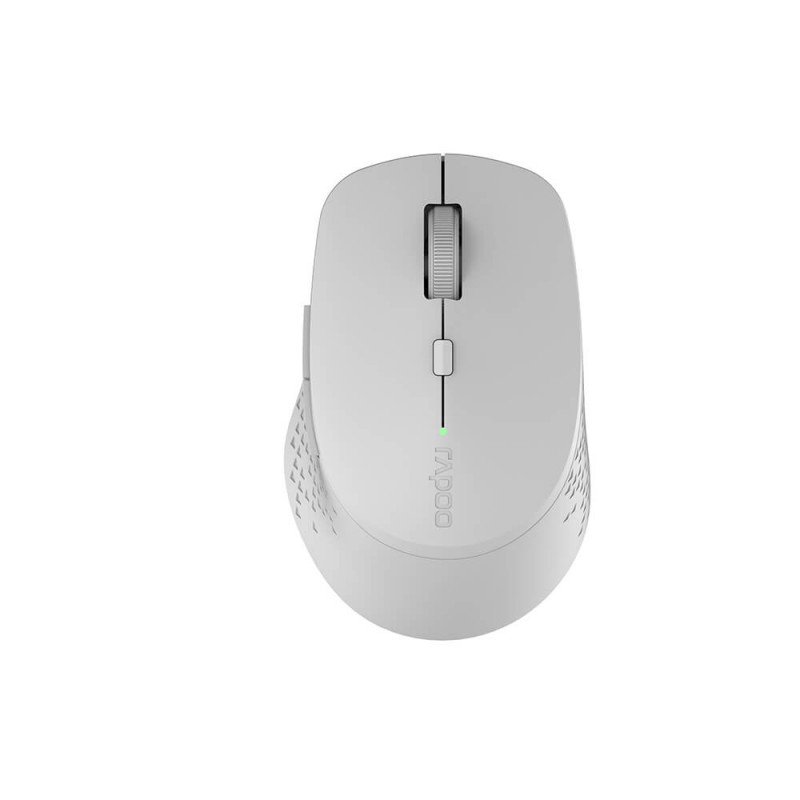 Wireless mouse - Rapoo M300 Silent optisk bluetooth mus med Multi-Mode