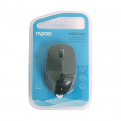 Wireless mouse - Rapoo M300 Silent optisk bluetooth mus med Multi-Mode