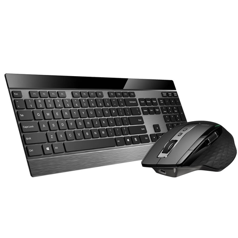 Wireless Keyboards - Rapoo 9900M trådlöst tangentbord och mus med Multi-Mode (bluetooth + USB)