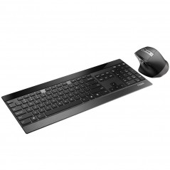 Wireless Keyboards - Rapoo 9900M trådlöst tangentbord och mus med Multi-Mode (bluetooth + USB)