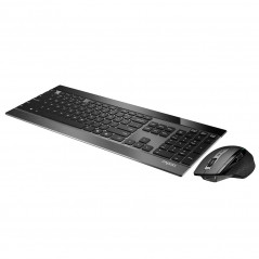 Wireless Keyboards - Rapoo 9900M trådlöst tangentbord och mus med Multi-Mode (bluetooth + USB)