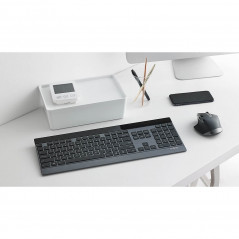 Wireless Keyboards - Rapoo 9900M trådlöst tangentbord och mus med Multi-Mode (bluetooth + USB)