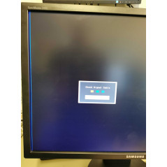 Used computer monitors - Samsung 24-tums egonomisk skärm S2443 (beg med pixellinjer) (VMB*)