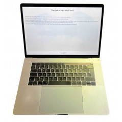 MacBook Pro 15-tum 2019 i7 16GB 256SSD Space Gray (beg med färgmura* och märke)