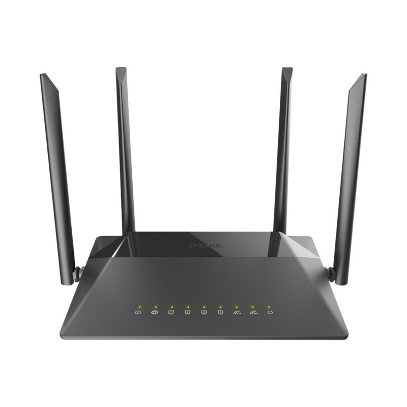 Router 450+ Mbps - D-Link DIR-842 V2 trådlös AC dual-band router AC1200