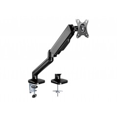 Monitorarm och skrivbordsfäste med gasfjäder för skärm 17-32" (45 cm längd)