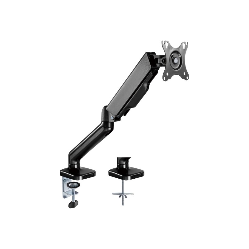 VESA mount for monitor - Monitorarm och skrivbordsfäste med gasfjäder för skärm 17-32" (45 cm längd)