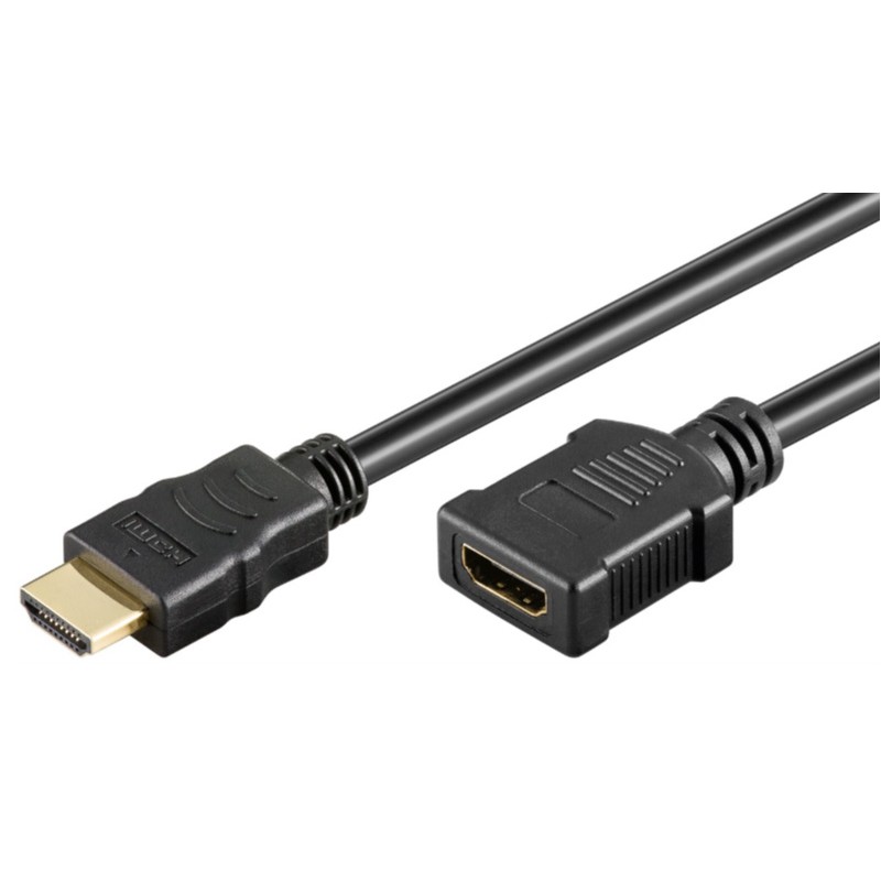 Screen Cables & Screen Adapters - Förlängningskabel för HDMI-kabel med stöd för 4K 3D