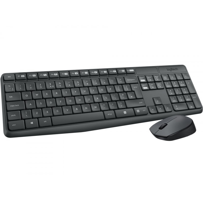 Wireless Keyboards - Logitech MK235 trådlöst tangentbord & mus (fyndvara)