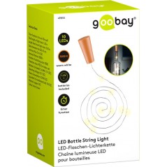 Roliga prylar - Goobay LED 1m ljusslinga med 10st LED för flaskor