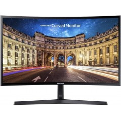 Samsung 24" Curved LED-skärm C24F396FHR med VA-panel