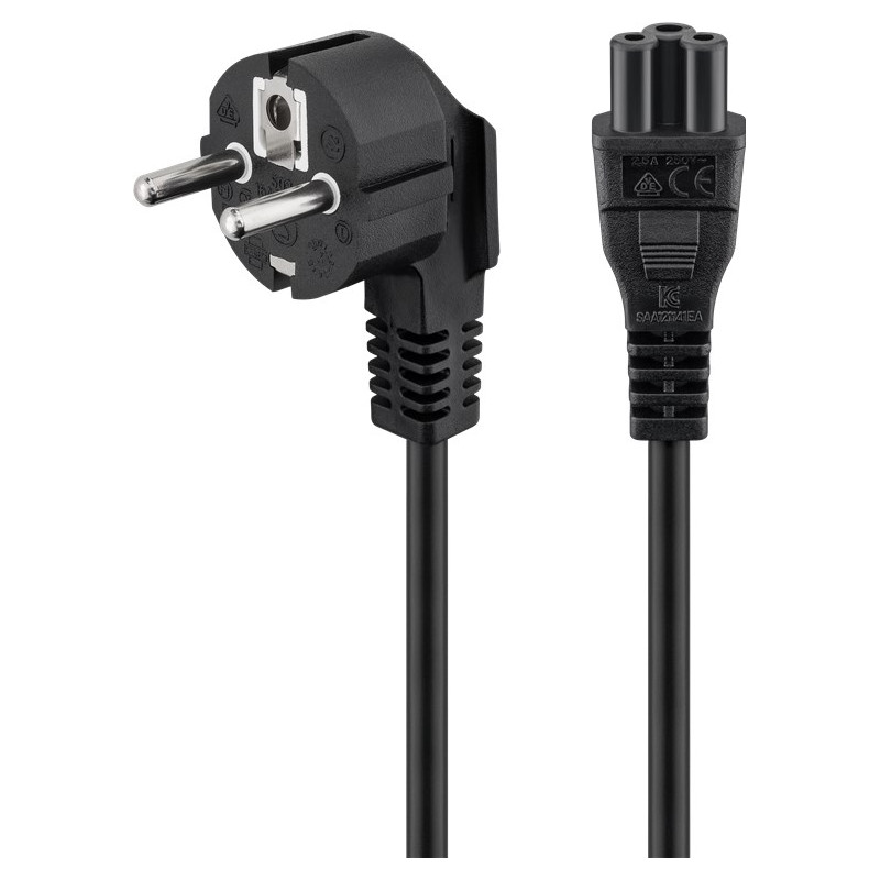 Power cable computer - Strömkabel till bärbara datorer 1.2M (Apparatkabel C5) (musse pigg)