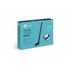 Buy a wireless network card - TP-Link T3U PLUS AC1300 trådlöst WiFi USB-nätverkskort med Dual Band 2.4GHz/5GHz