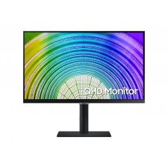 Samsung 24" S24A600 2K-upplöst IPS-skärm med 65W USB-C-hubb