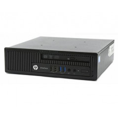 Used desktop computer - HP EliteDesk 800 G1 USDT i5 8GB 128GB SSD (beg med defekt VGA)