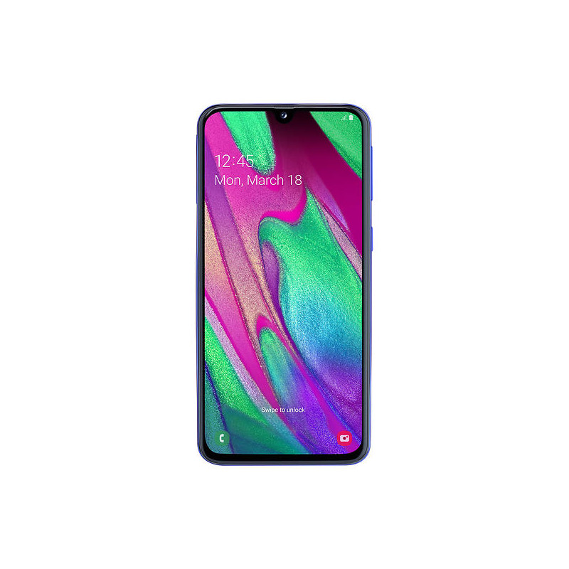 Used Samsung Galaxy - Samsung Galaxy A40 2019 64GB Black DS (beg med repig baksida)