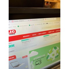 Used computer monitors - Dell 19" LCD-skærm (brugt med ridset skærm - se billeder)