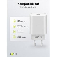 Chargers and Cables - Strömadapter med USB-C PD 45W och snabbladdning