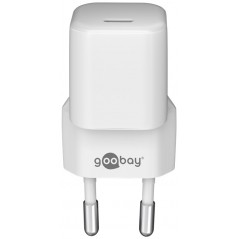 Snabbladdande GaN Nano strömadapter med USB-C PD 30W