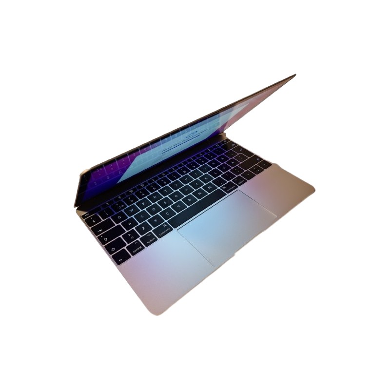 Second Hand Mac Books - MacBook 12-tum Mid 2017 m3 8GB 256SSD Silver (beg med märke skärm)