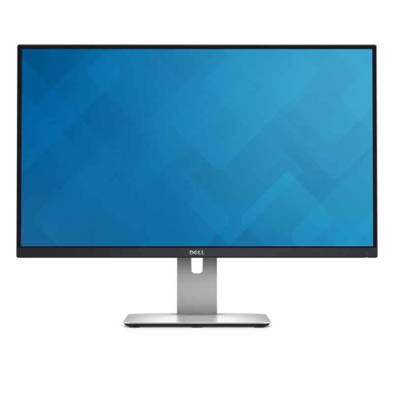 Used computer monitors - Dell UltraSharp U2715H 27" QHD LED-skärm med IPS-panel (beg med liten repa - se bild)