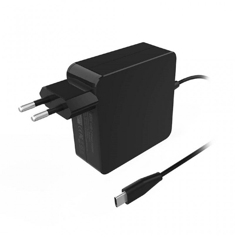 USB-C Chargers - Universal 65W USB-C datorladdare 1.8M, svart