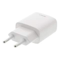 Deltaco USB strömadapter med 2.4A 12W för telefon & surfplatta, AC adapter laddare