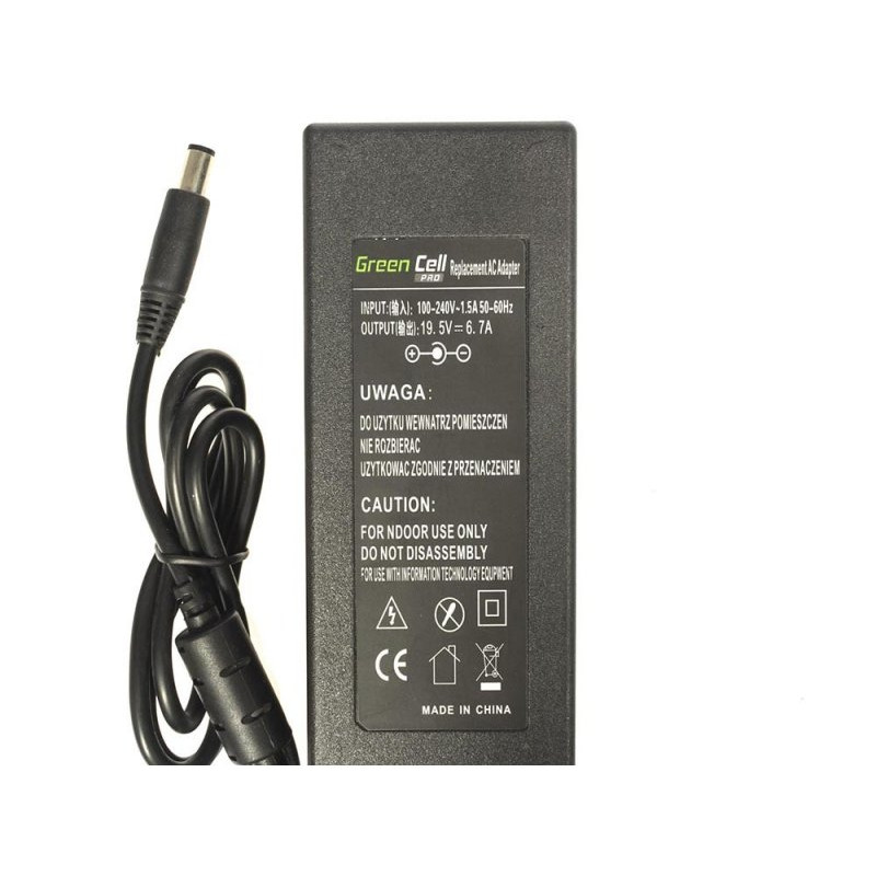 Dell charger - Dell original 130W datorladdare 7.4x5.0mm + adapter till 4.5x3.0mm (rfbd)