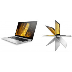 Used laptop 13" - HP EliteBook x360 1030 G2 i7 16GB 256SSD Touch Sure View 120Hz (beg med spricka)