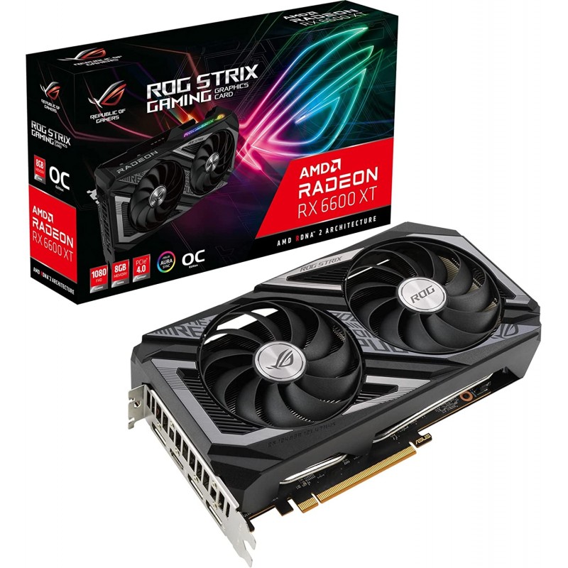 Used graphics cards - Asus ROG Strix Radeon RX 6600 XT OC 8GB GDDR6 (beg)